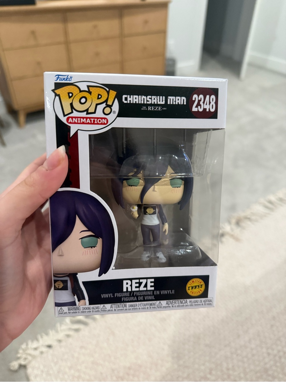 REZE - Chainsaw Man The Movie - Funko POP! Animation #2348 CHASE